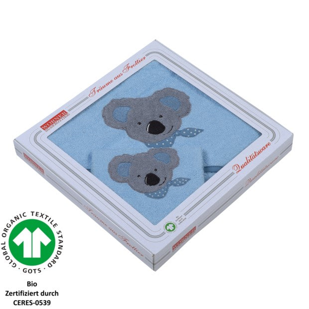 Baby Geschenk Set Koala Blau