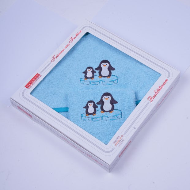 Baby Geschenk Set Pinguin