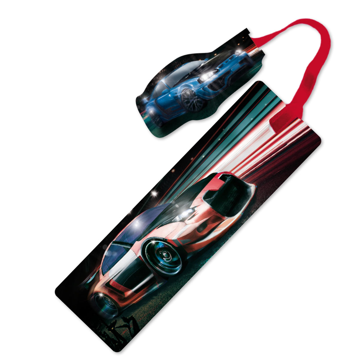 Glitzer Lesezeichen Auto