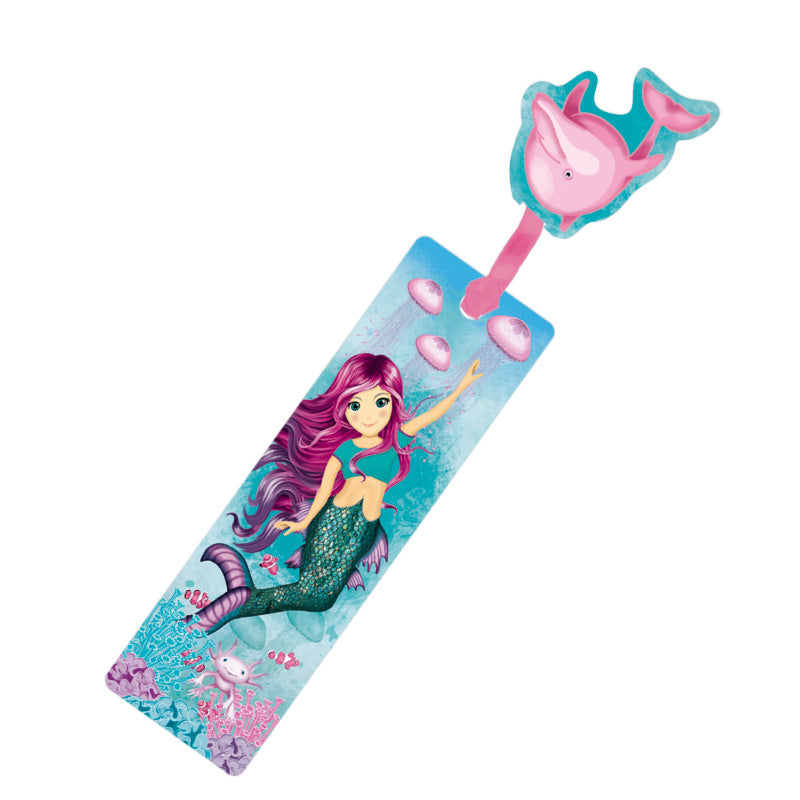 Glitzer Lesezeichen Meerjungfrau