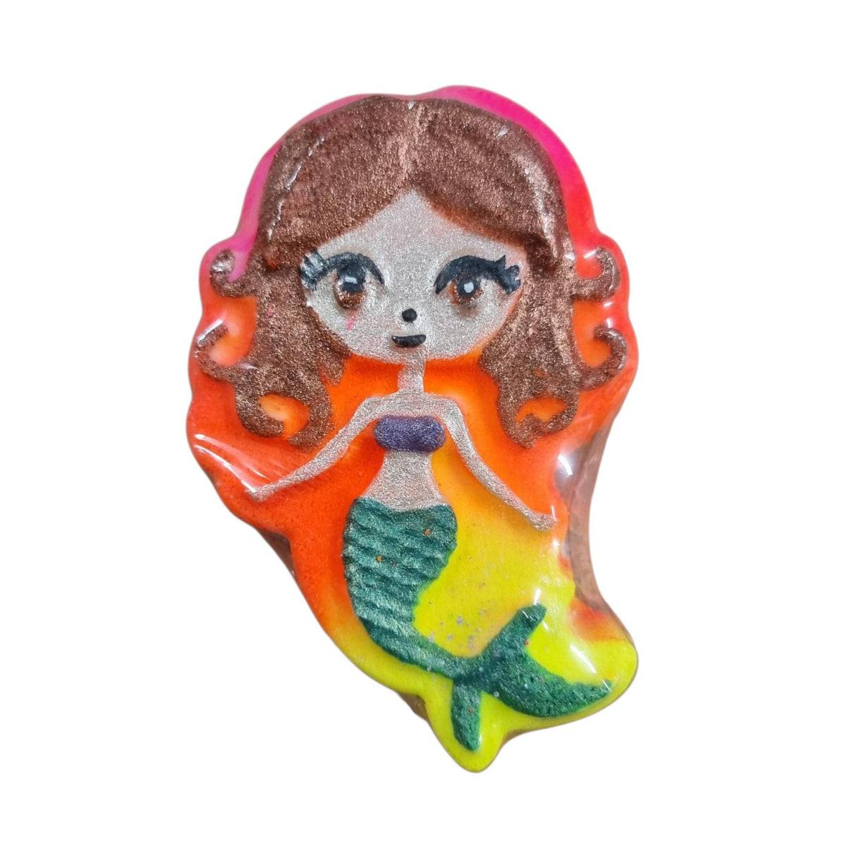 Badekugel handgemacht Meerjungfrau Color