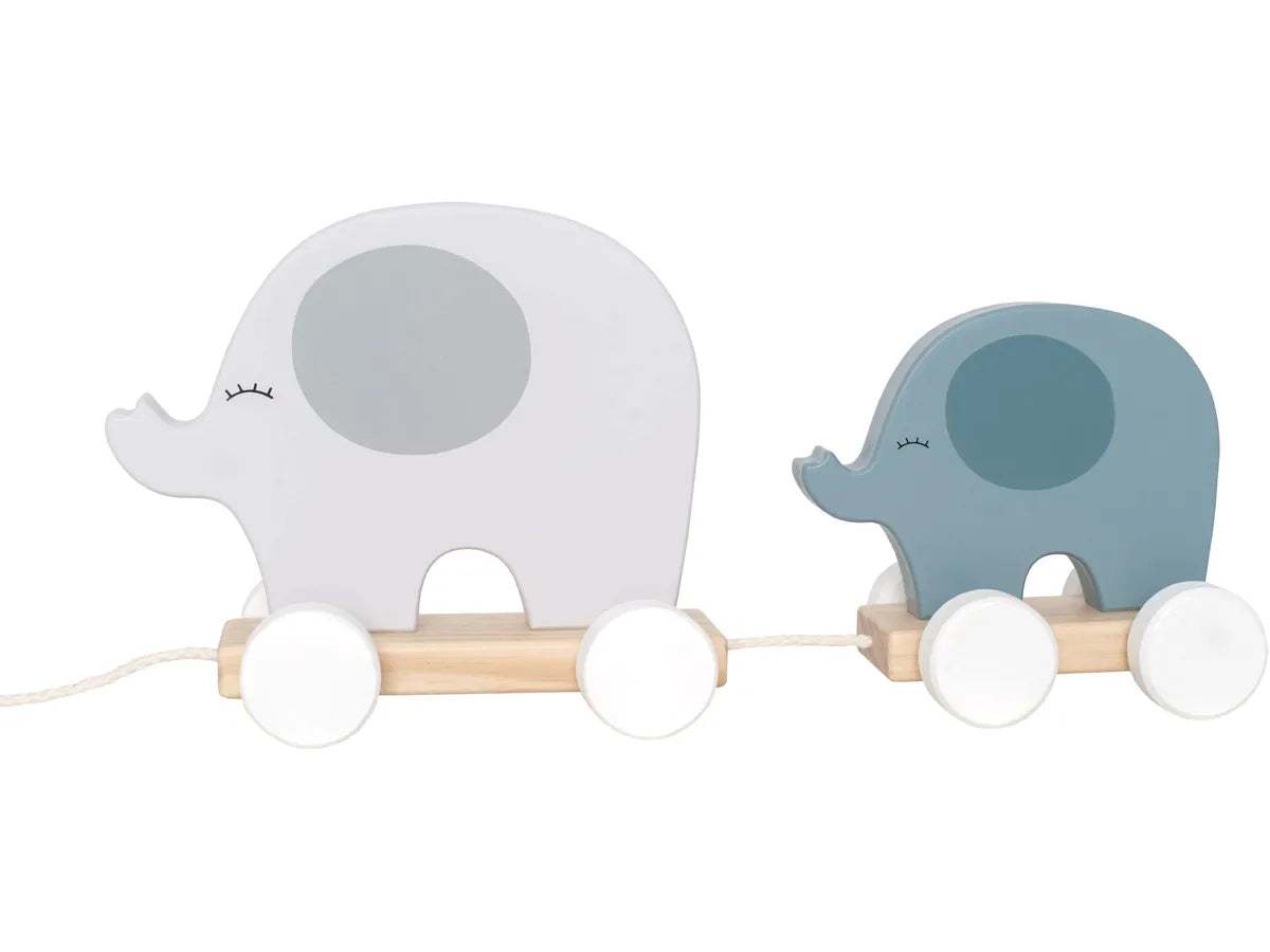 JABADABADO Nachziehtier Elefant Blau