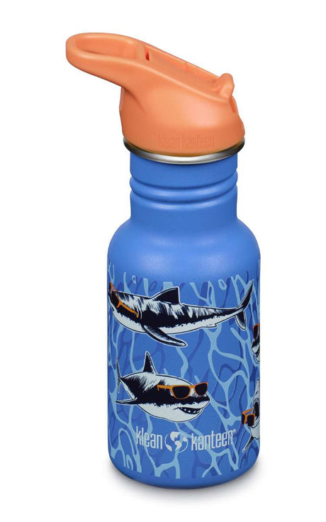 Kinder Edelstahl Trinkflasche Klean Kanteen Sport Shark