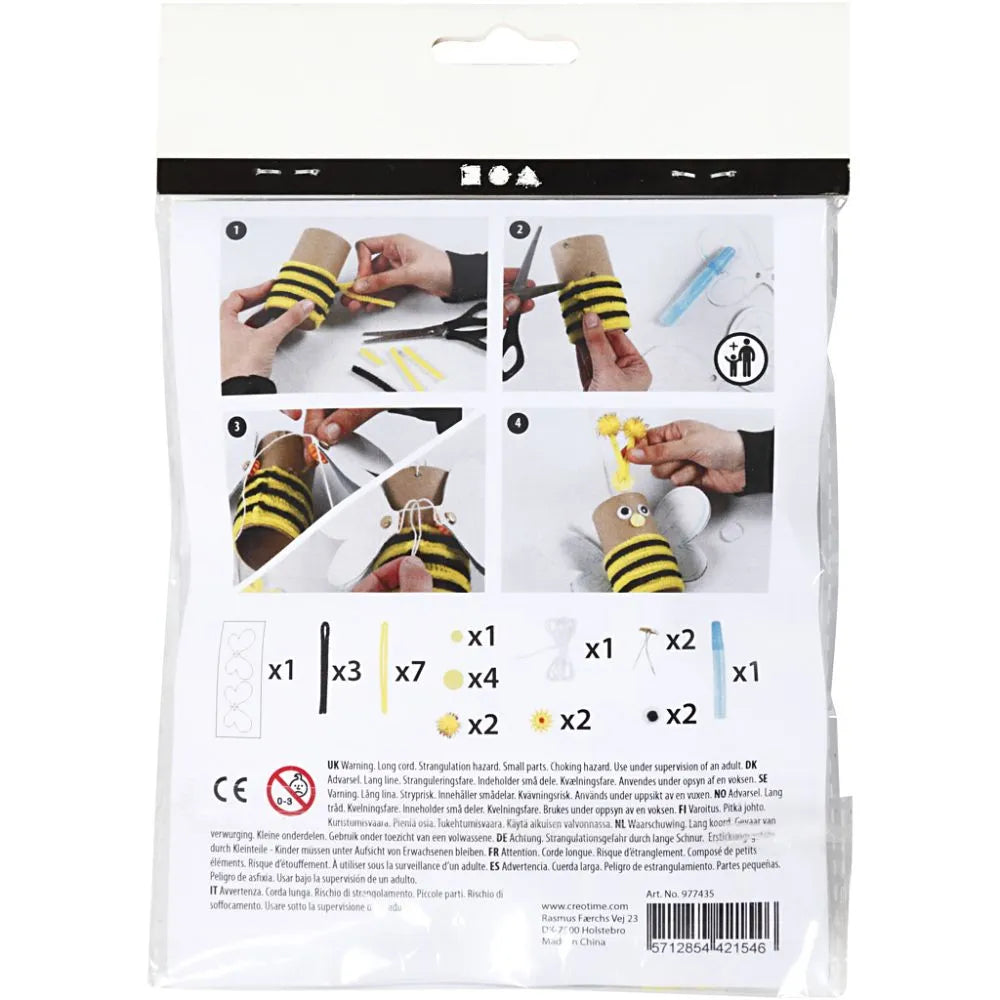 Bastelset Kinder Hüpfende Biene