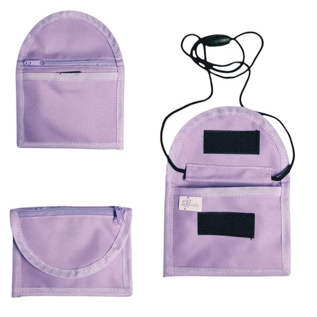 Baurelia Kinder Portemonnaie mit Umhängebändel Flieder