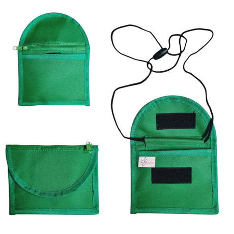 Baurelia Kinder Portemonnaie mit Umhängebändel Grün
