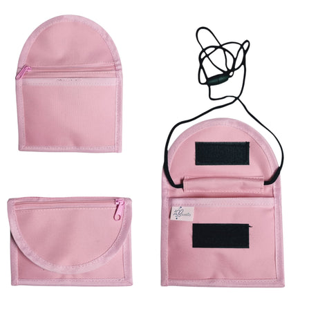 Baurelia Kinder Portemonnaie mit Umhängebändel Rosa