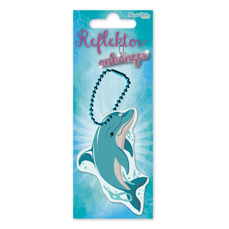 Reflektor Anhänger Delfin