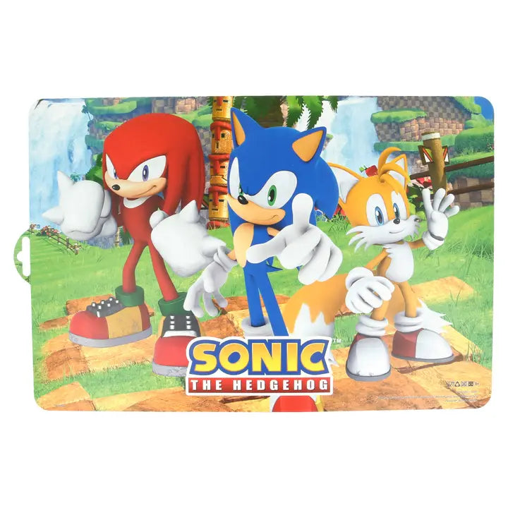 Kinder Tischset Comic Sonic