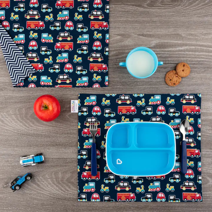 Kinder Tischset Fahrzeuge