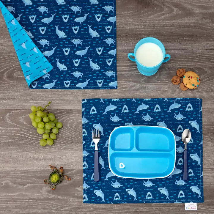 Kinder Tischset Haifisch
