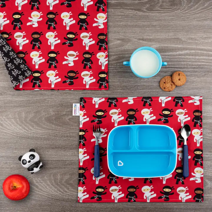 Kinder Tischset Ninja