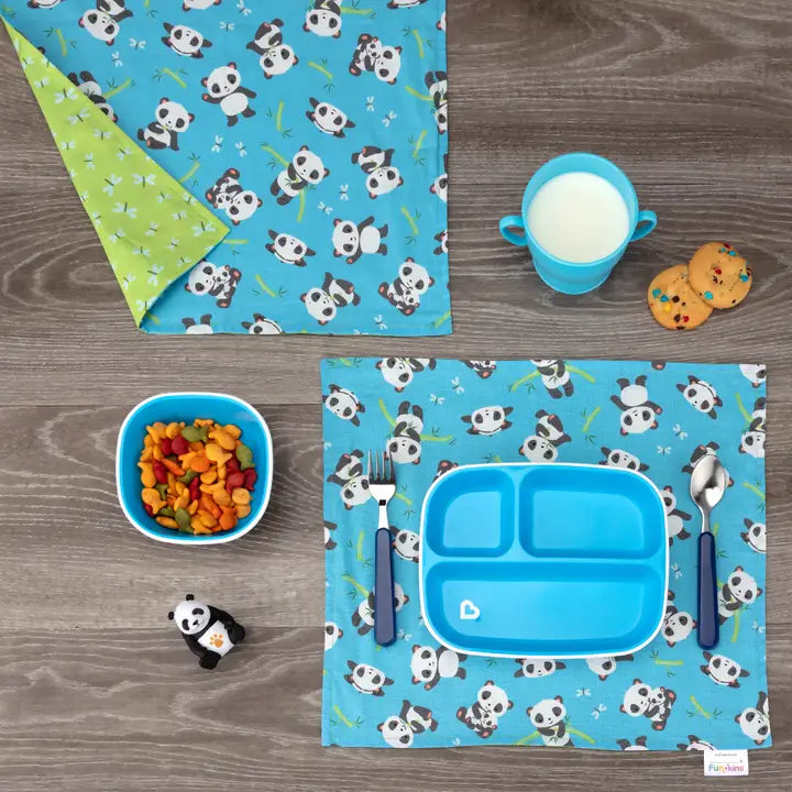 Kinder Tischset Panda