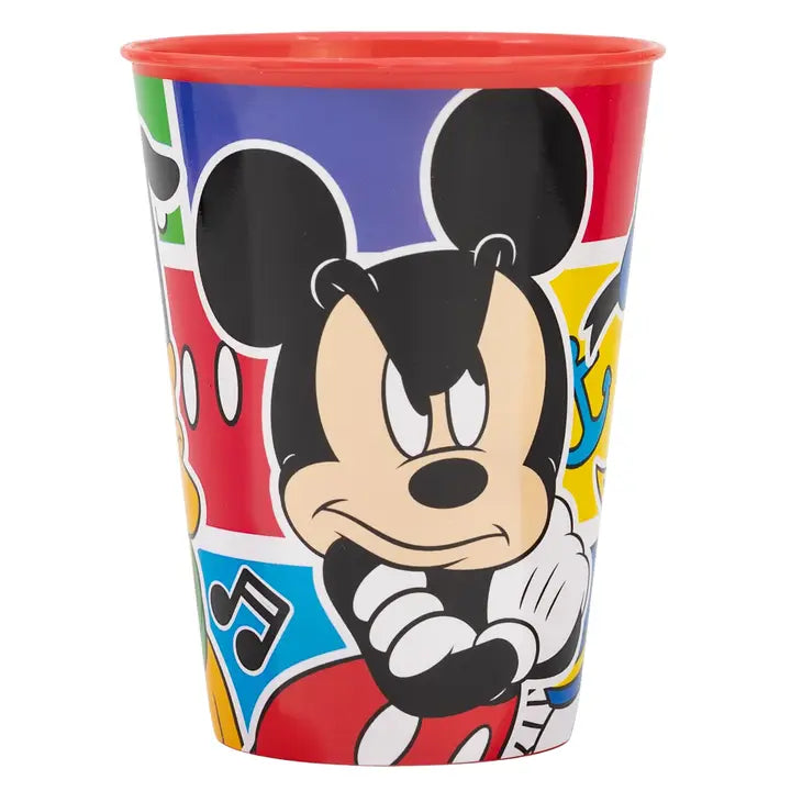 Comic Zahnputz Trinkbecher Mickey Mouse klein