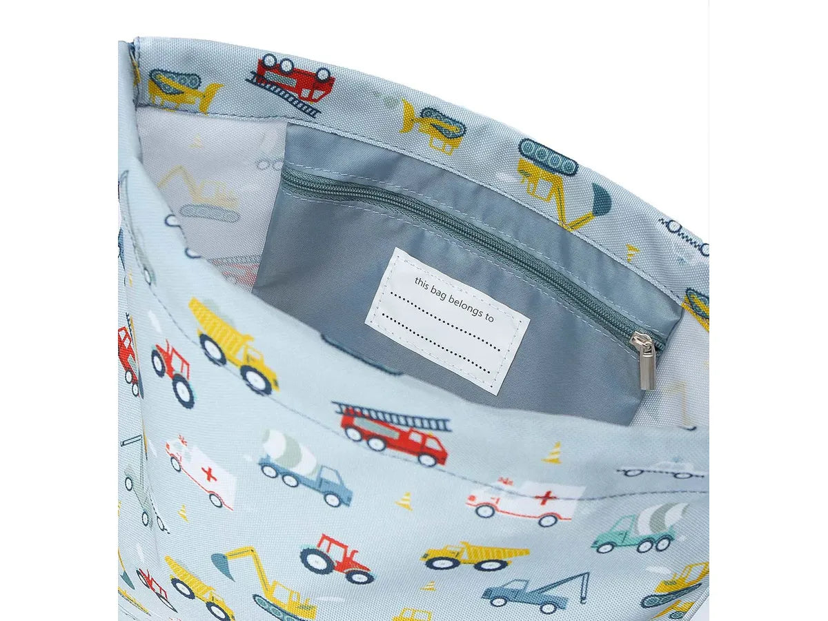Turnbeutel Kinder ALLC Fahrzeuge