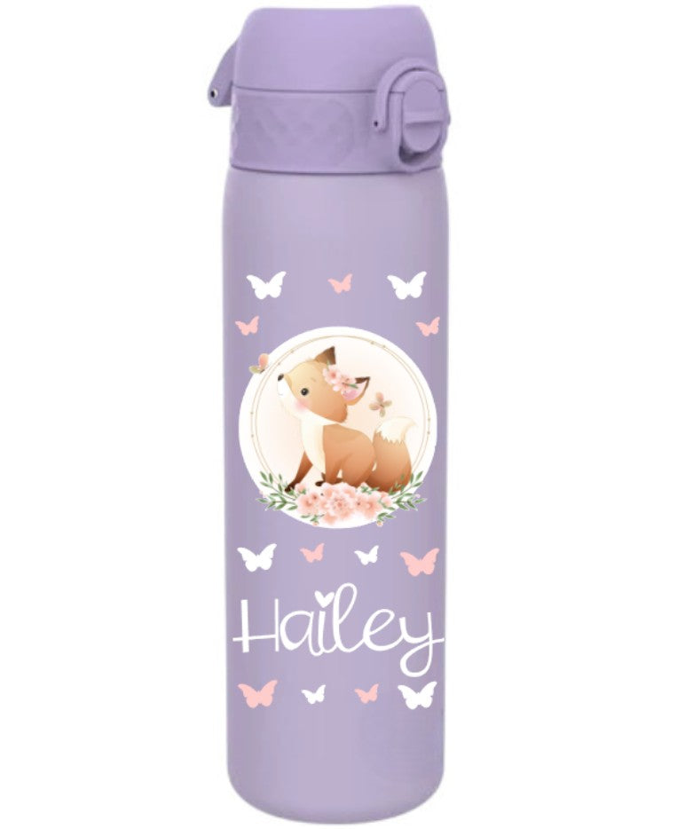 Edelstahl Trinkflasche Ion8 500ml Lavendel