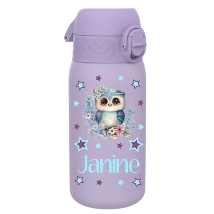 trinkflasche, trinkflasche kinder, trinkflasche kinder edelstahl, trinkflasche kinder edelstahl personalisiert, trinkflasche kinder ohne plastik, trinkflasche personalisiert, trinkflasche kinder personalisiert, trinkflasche mädchen, trinkflasche mädchen personalisiert, trinkflasche kinder auslaufsicher, kindergarten, schule, spielgruppe, trinkflasche bedruckt, trinkflasche beschriftet, trinkflasche mit eule, trinkflasche kinder lavendel,