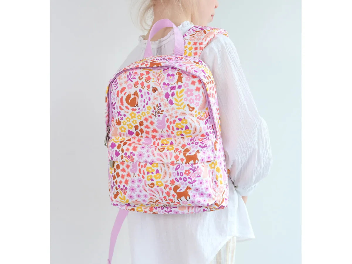 Kinderrucksack ALLC Mini Tierfreunde Blumen