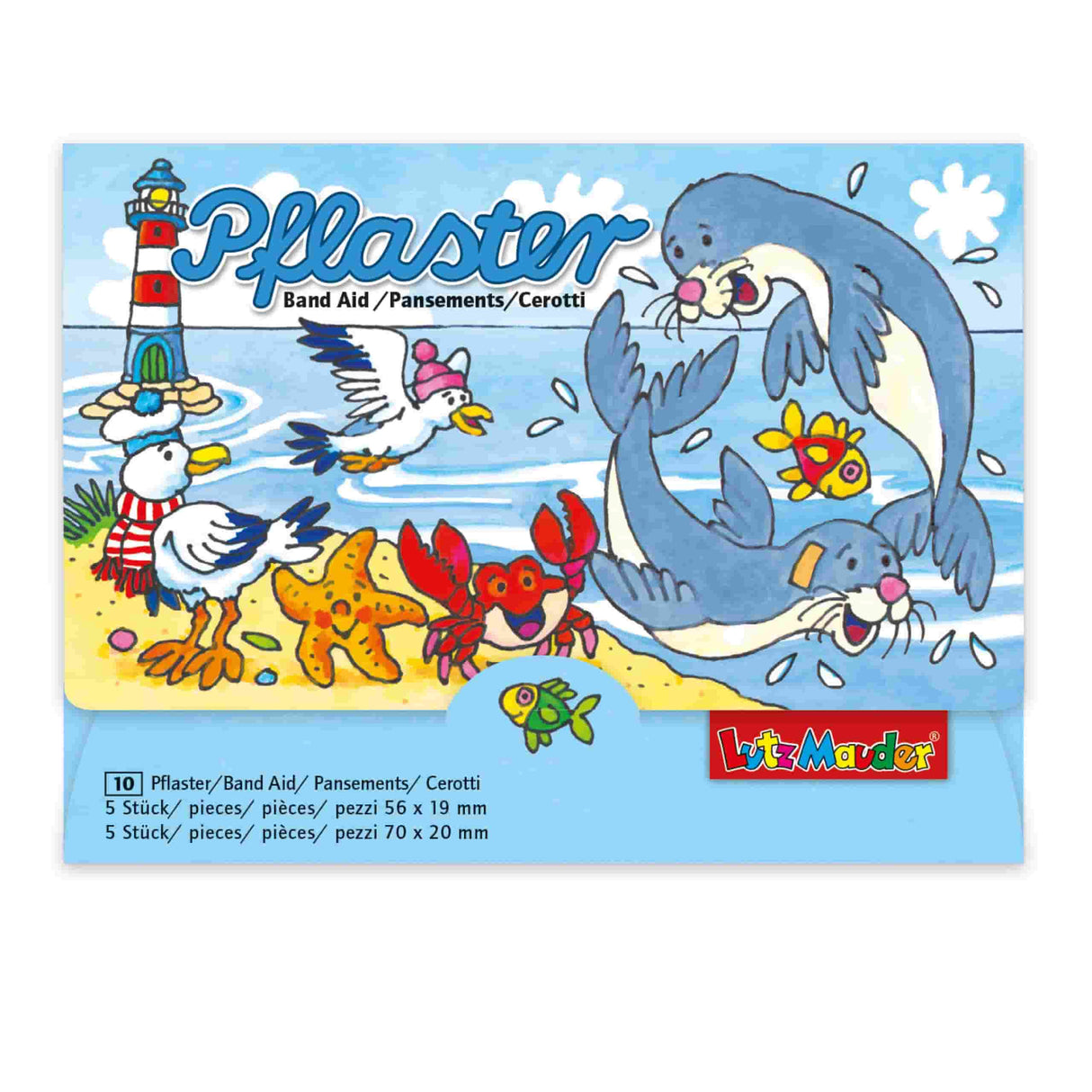 Kinderpflaster Meerestiere