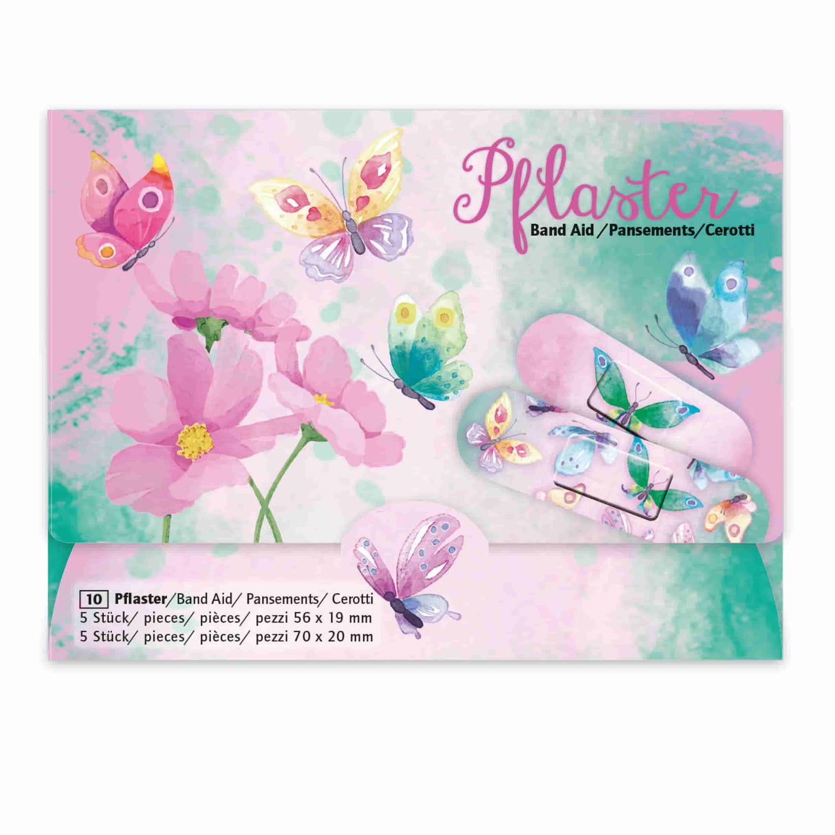 Kinderpflaster Schmetterling