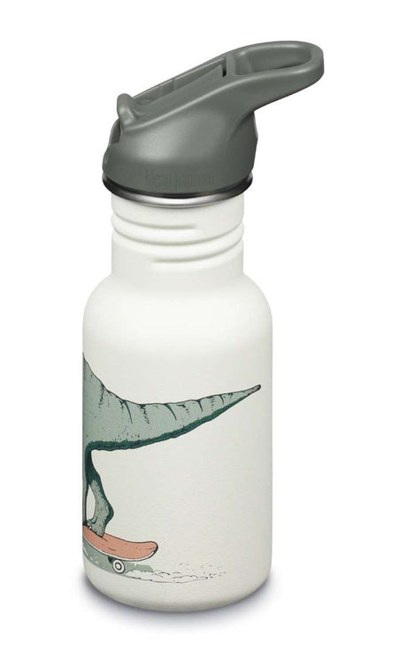 Kinder Edelstahl Trinkflasche Klean Kanteen Sport Dino
