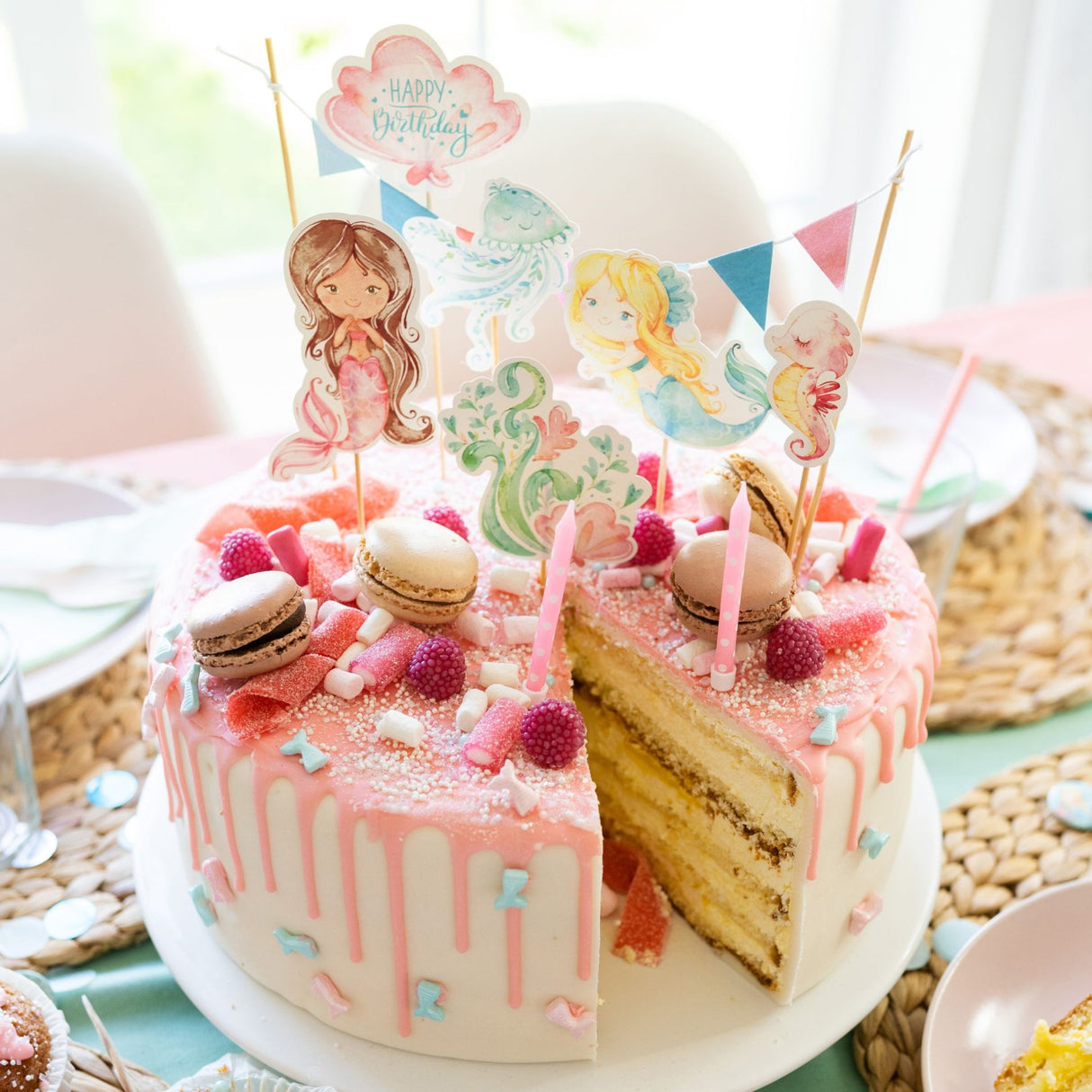 Kuchen Dekoration Meerjungfrau