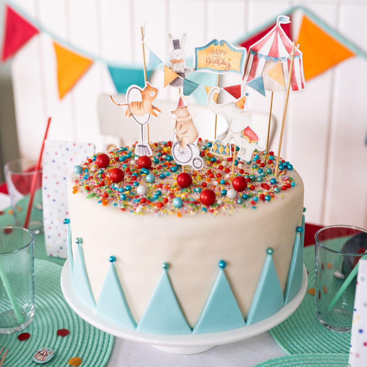 Kuchen Dekoration Zirkus