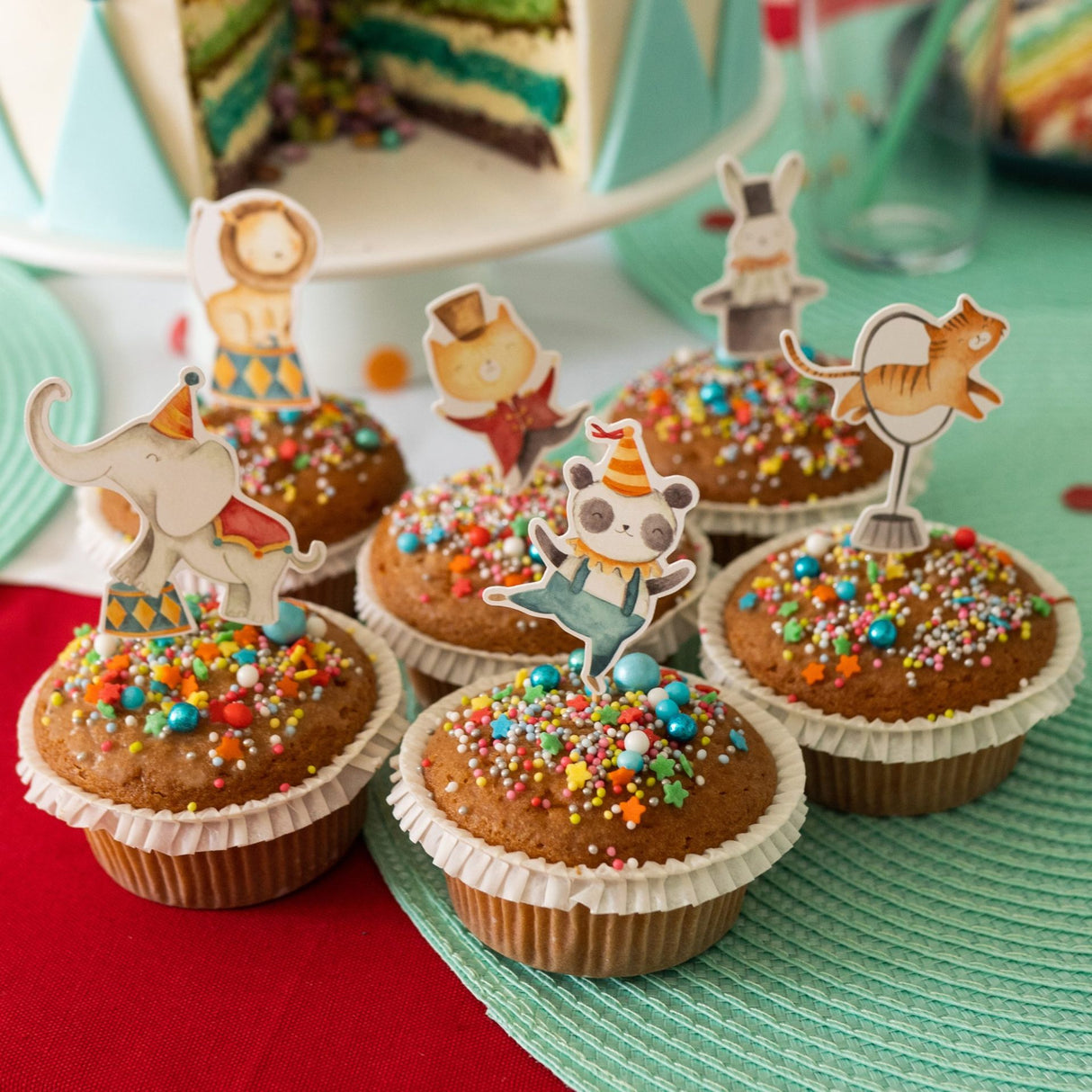 Kuchen Dekoration Zirkus