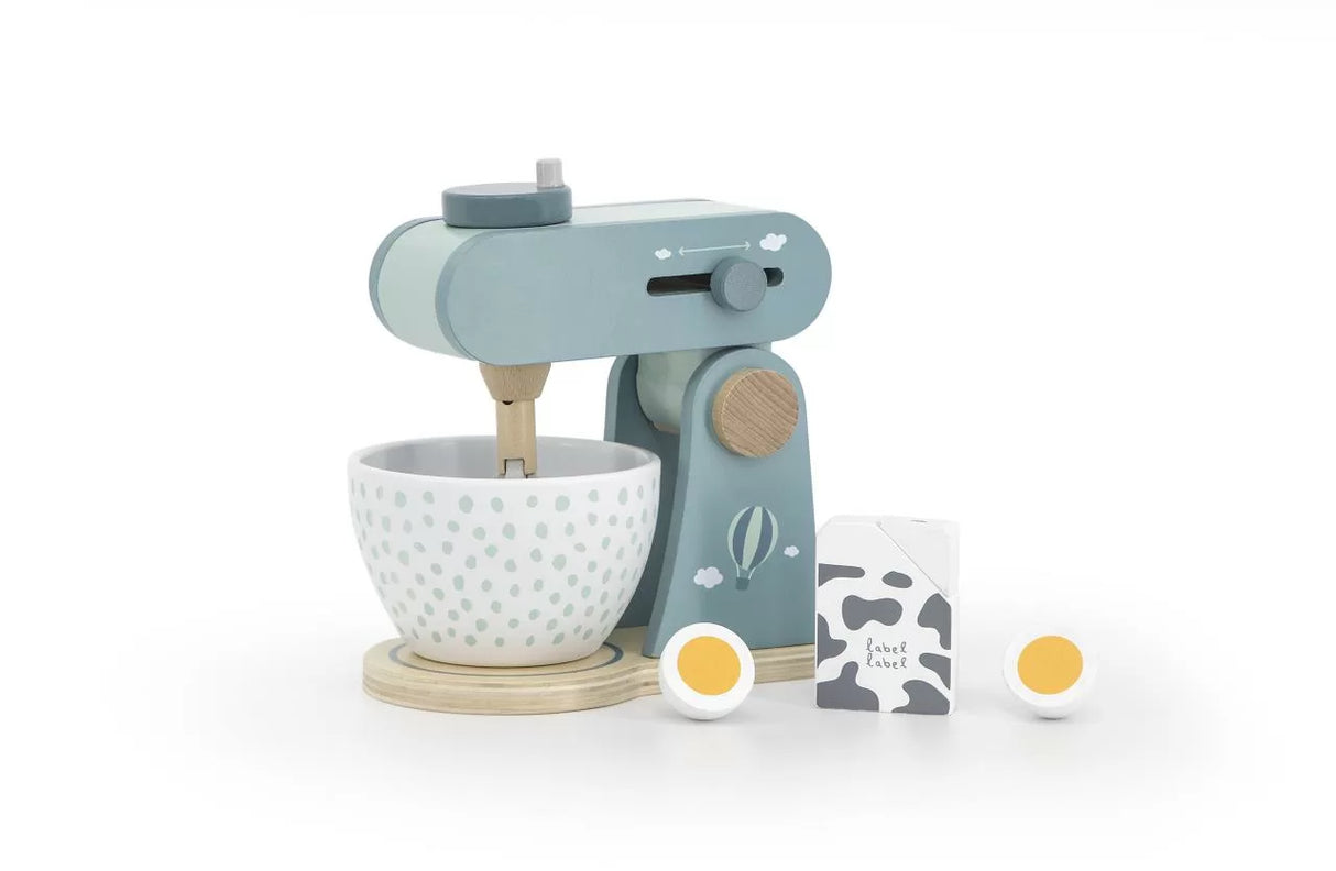 Label Label Küchenmaschine Blau