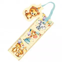 Glitzer Lesezeichen Tiere