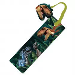 Metallic Lesezeichen Dino