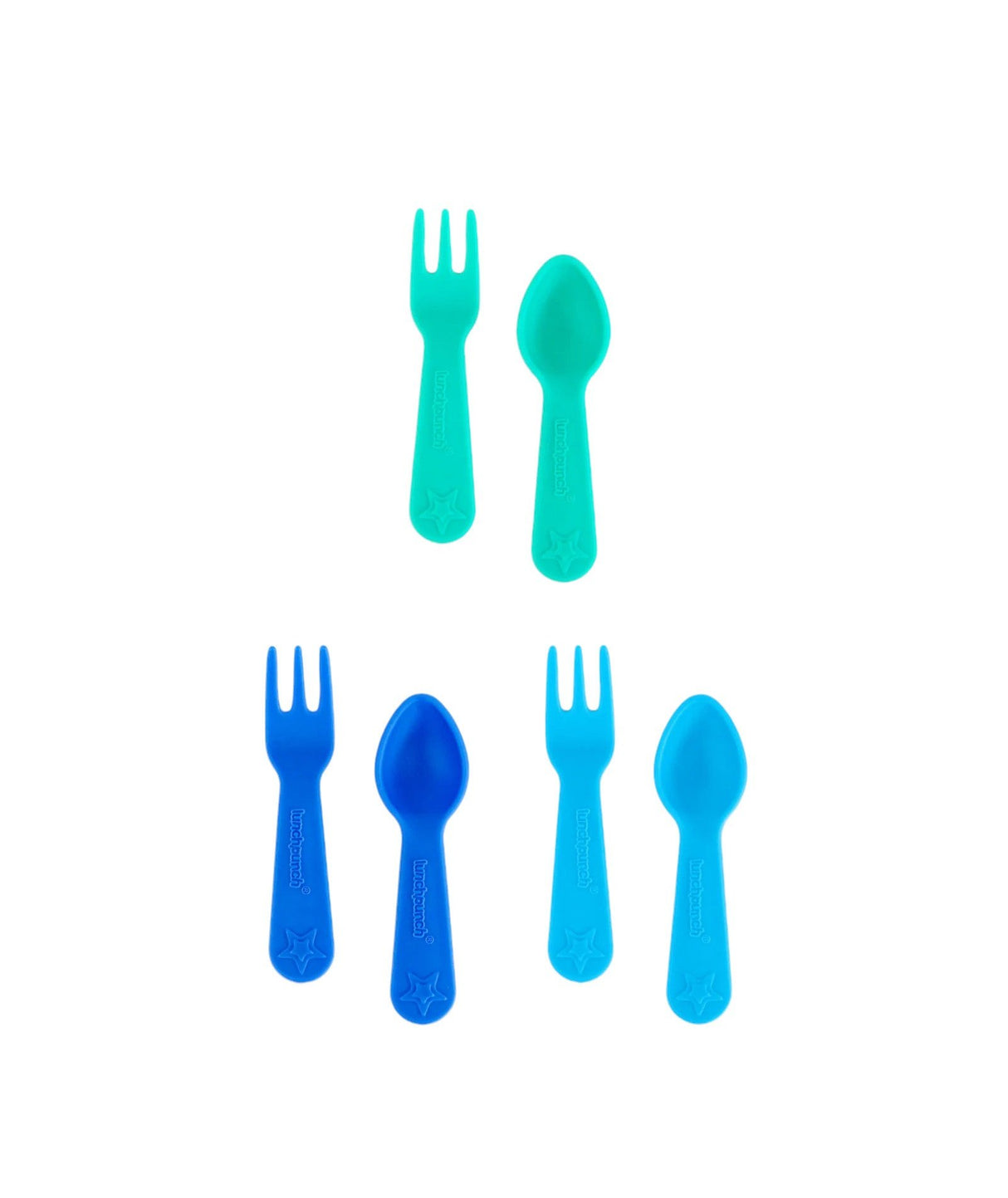 Mini Besteck Lunch Punch 6er Set Burst