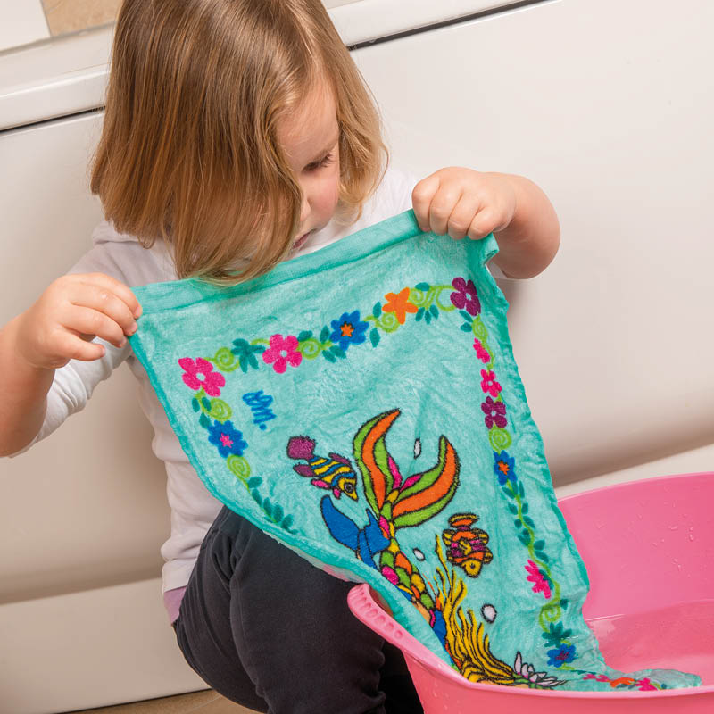 Magisches Handtuch XL Pinguin Familie