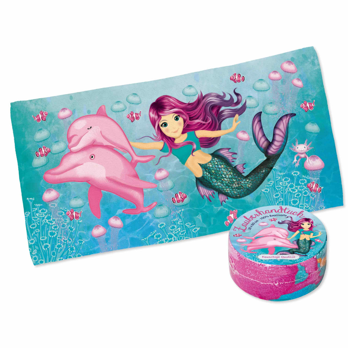 Magisches Handtuch XL Meerjungfrau