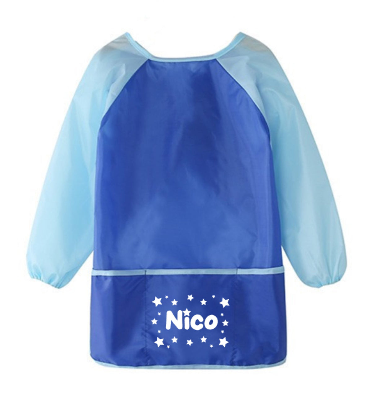 Malschürze für Kinder Blau