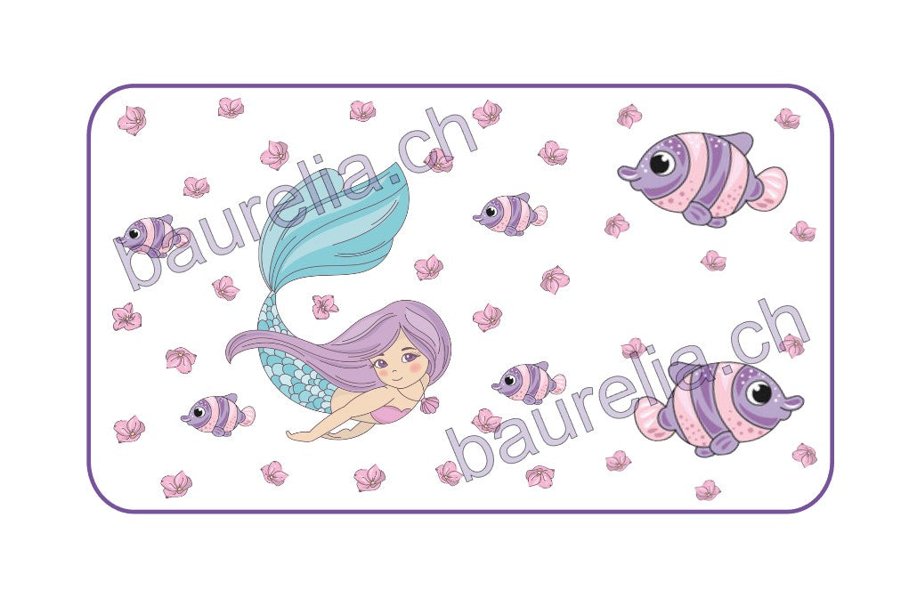 Baurelia Box Inlay bedruckt Meerjungfrau 1