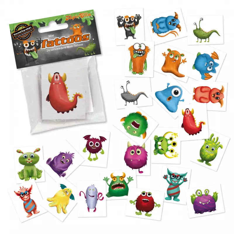 Kinder Mini Tattoo Set Monster