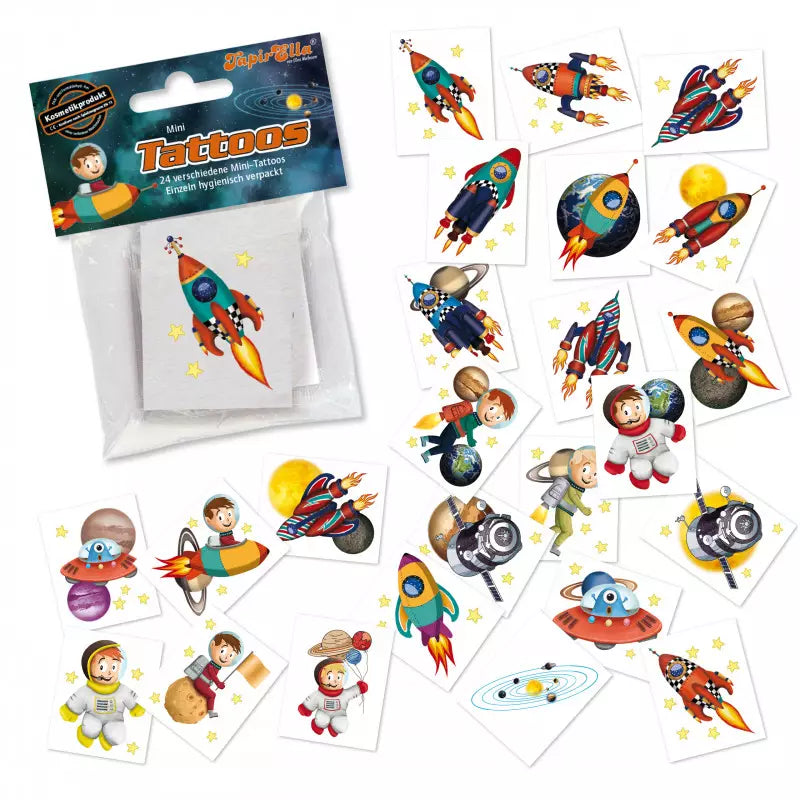 Kinder Mini Tattoo Set Space