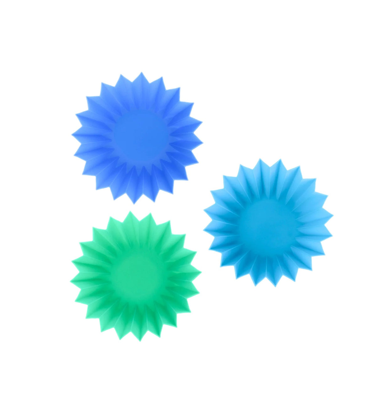 Silikonformen XL Lunch Punch Burst Blau