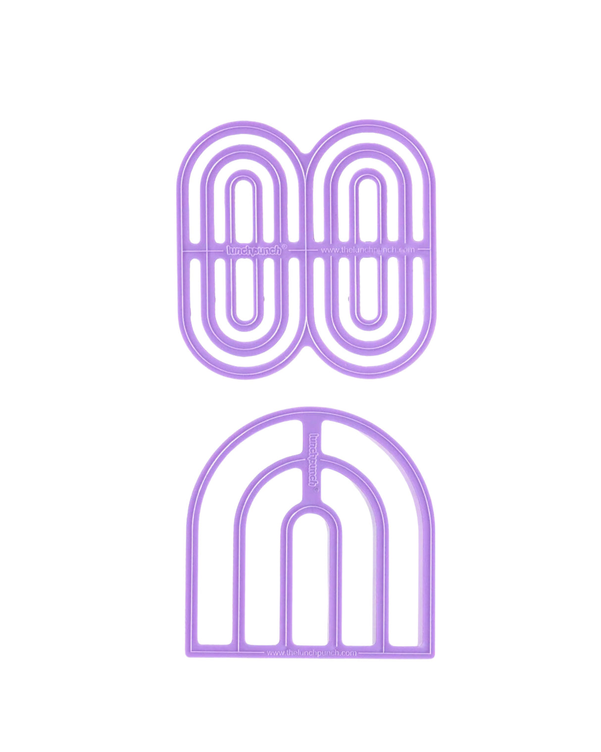 Ausstechformen Lunch Punch Sandwich Regenbogen