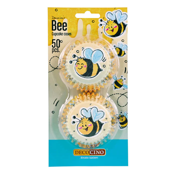 Muffinförmchen Set Biene 50 Stück