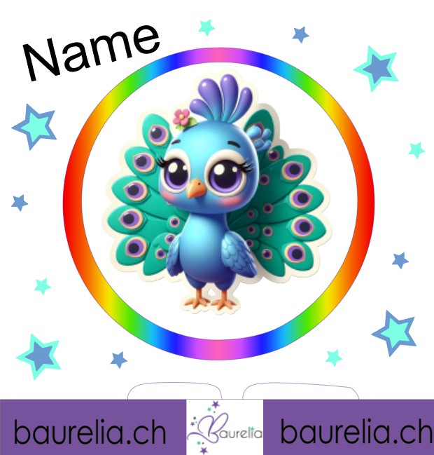 Schutzfolie Toniebox 2 Pfau 1