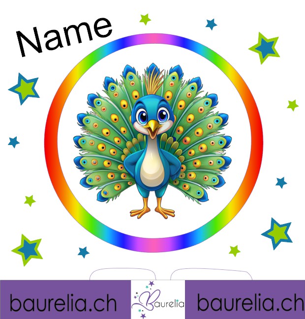 Schutzfolie Toniebox 2 Pfau 4