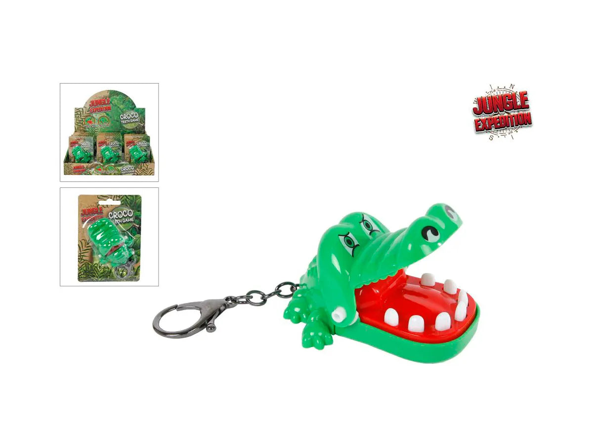 Schlüsselanhänger beissendes Krokodil