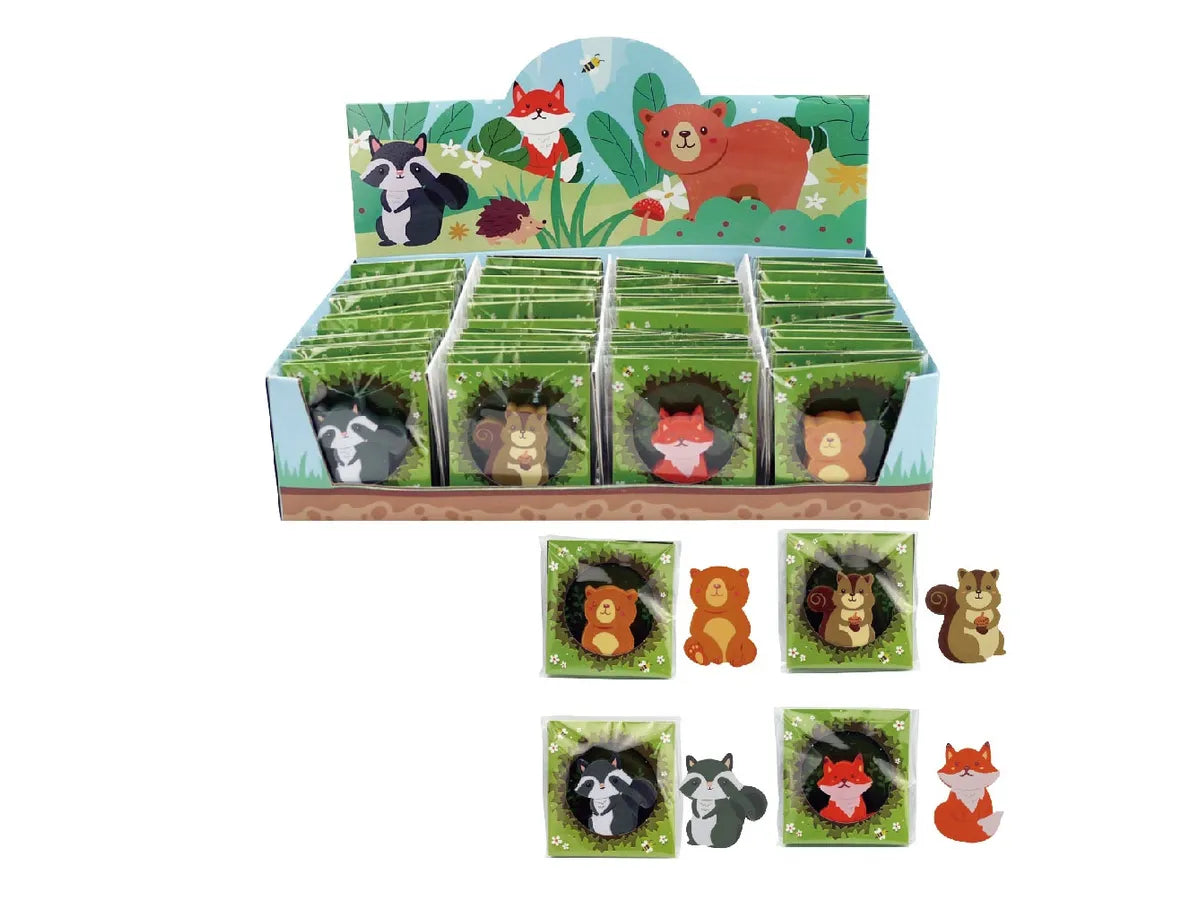 Radiergummi Waldtiere assortiert