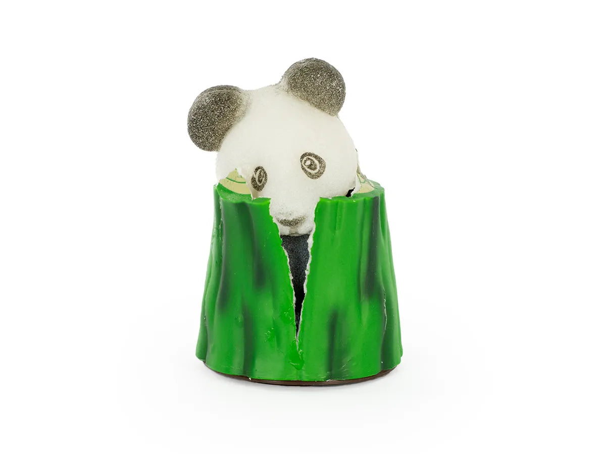 Wachsender Panda im Ei