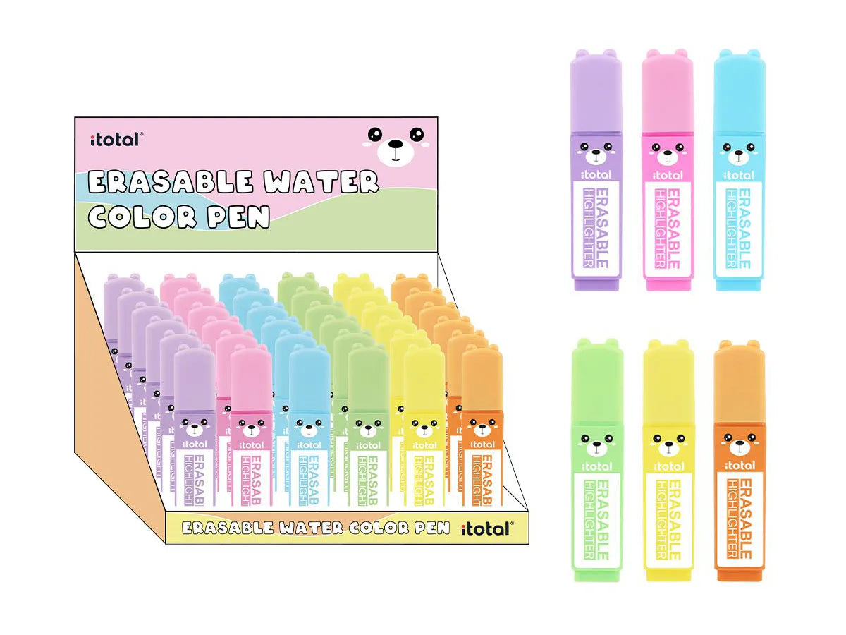 Textmarker löschbar assortiert