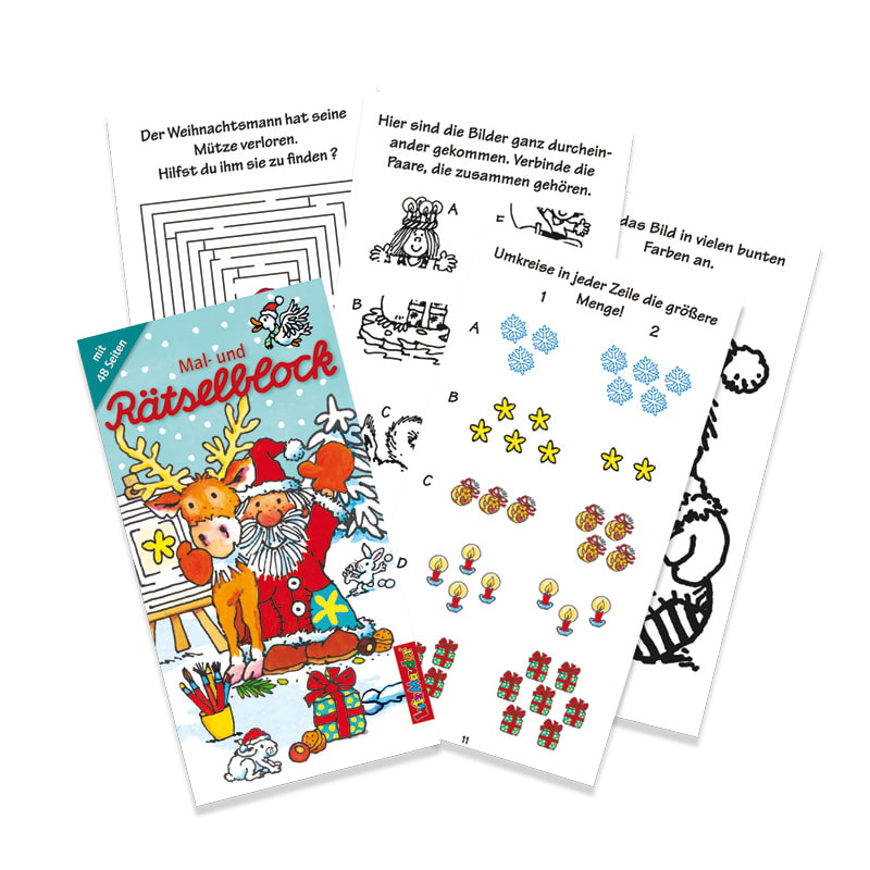 Rätselblock Weihnachten