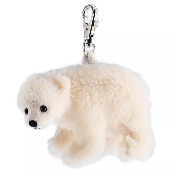 Schlüsselanhänger Plüsch Eisbär Iluk