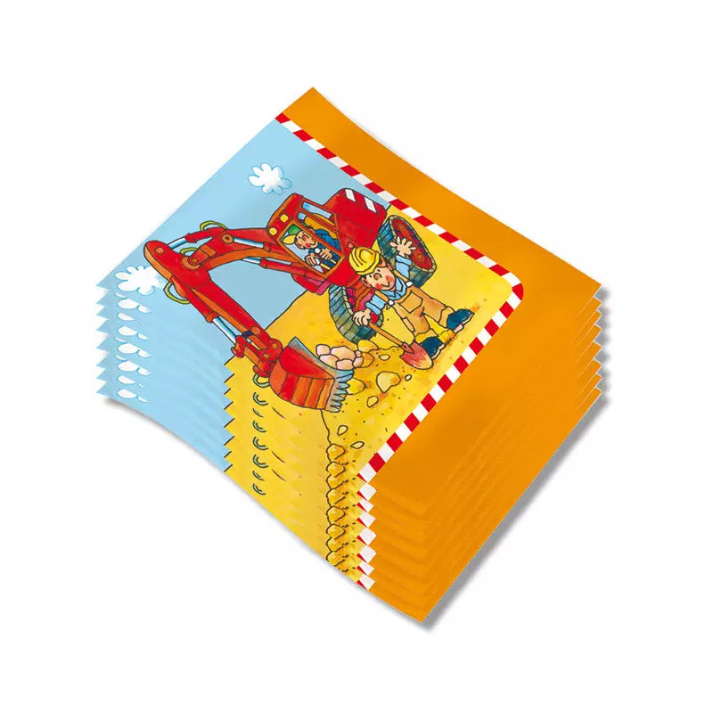 Kinder Servietten Bagger